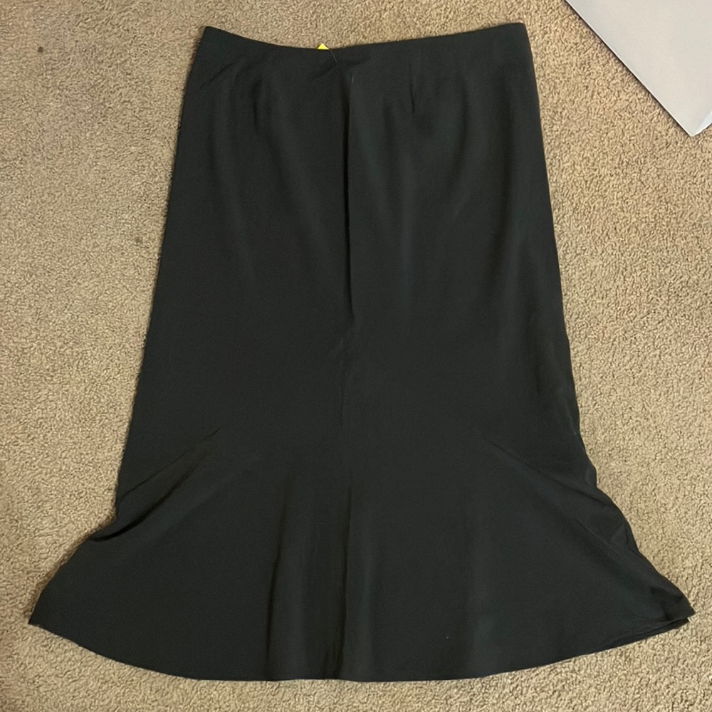 Long grey skirt
